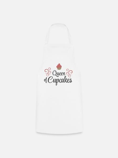 cupcakes - Kochschürze - Weiß