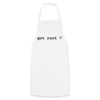 Geek - Cooking Apron - white - Front - AI Model Male 185 dark (185cm)