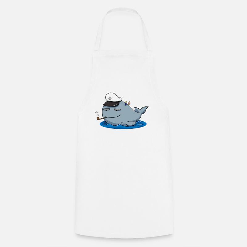 bateau - Tablier de cuisine - blanc