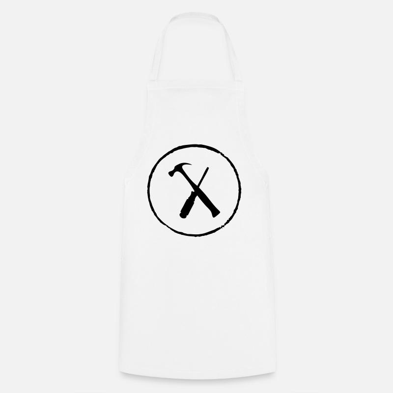 Tools - bricolage - Tablier de cuisine - blanc