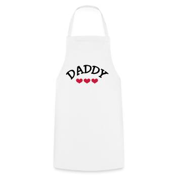 Daddy - Tablier de cuisine - blanc - Devant - AI Model Male 185 dark (185cm)