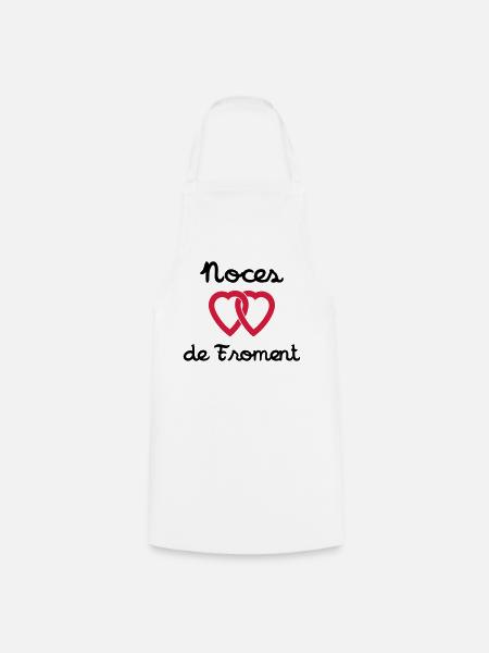 Noces de Froment - Tablier de cuisine - blanc