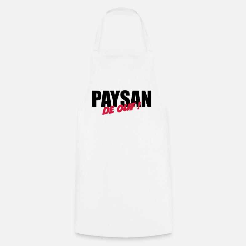 Paysan de ouf ! - Tablier de cuisine - blanc
