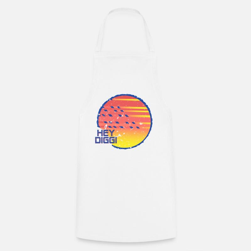 Hey Diggi - Cooking Apron - white
