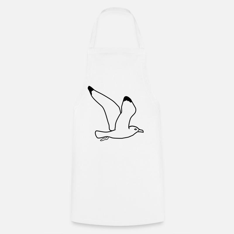 mouette - Tablier de cuisine - blanc