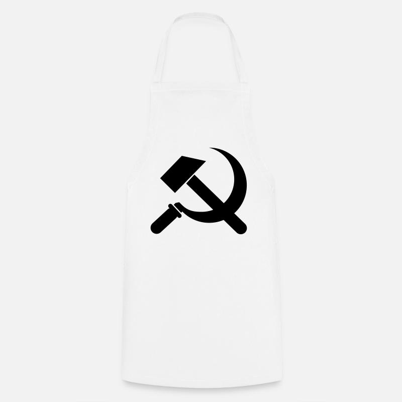 communisme - Tablier de cuisine - blanc