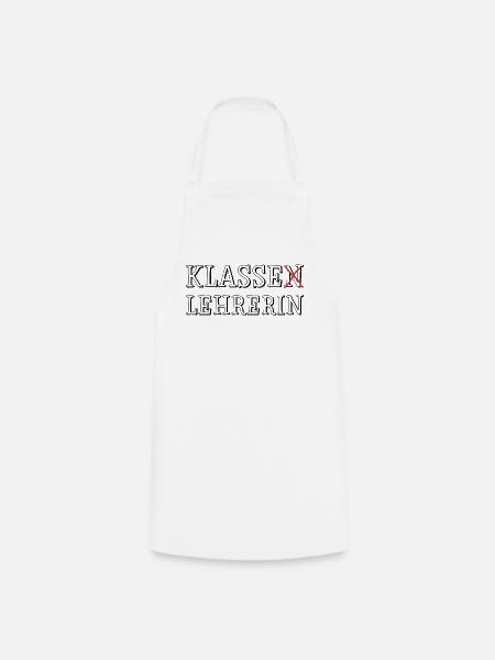 Klassen Lehrerin - Kochschürze - Weiß