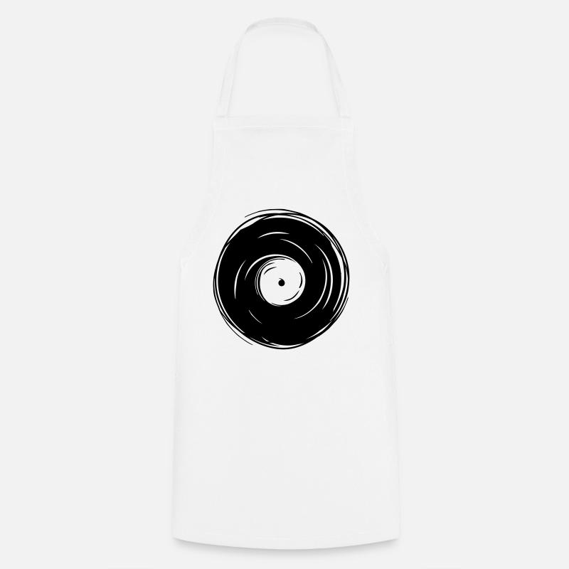 vinyle - Tablier de cuisine - blanc
