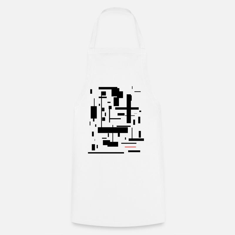 art - Cooking Apron - white