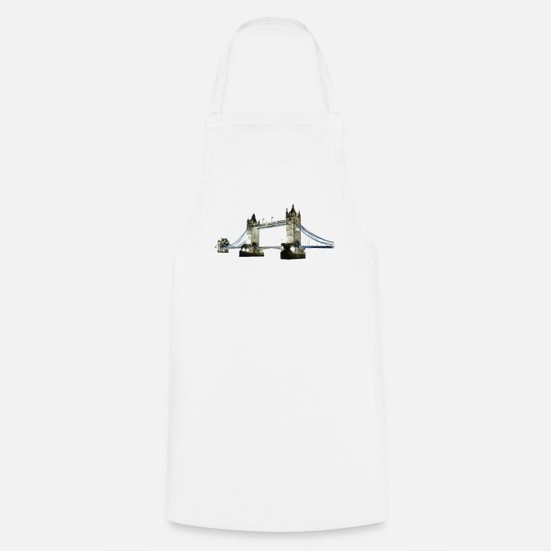 Tower Bridge - Cooking Apron - white