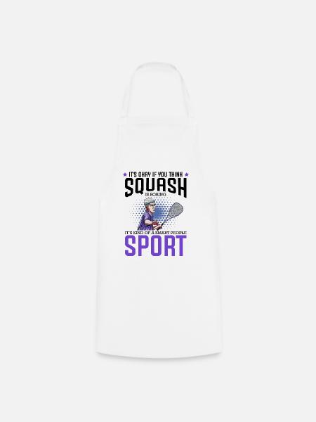 Squash - Kochschürze - Weiß