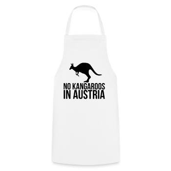 Autriche - Tablier de cuisine - blanc - Devant - AI Model Male 185 dark (185cm)