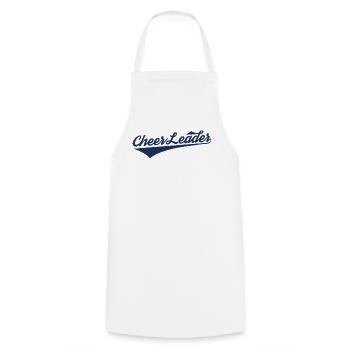 Cheerleading - Tablier de cuisine - blanc - Devant - AI Model Male 185 dark (185cm)
