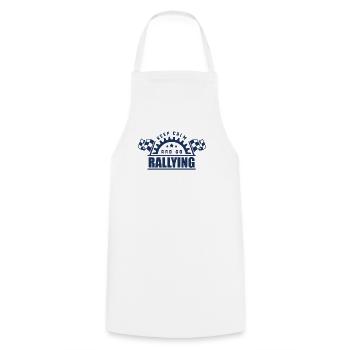 Rally - Cooking Apron - white - Front - AI Model Male 185 dark (185cm)