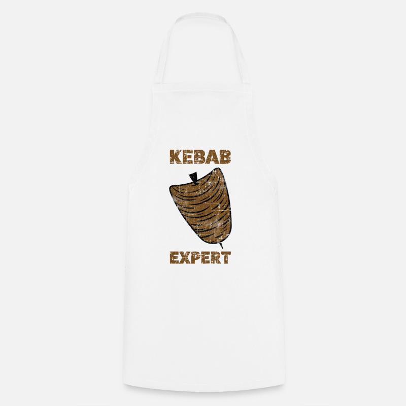 Kebab Döner - Tablier de cuisine - blanc