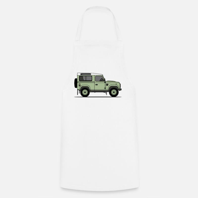 Defender 90 - Cooking Apron - white