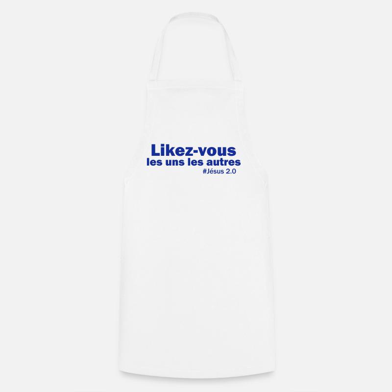Likez-vous - Tablier de cuisine - blanc