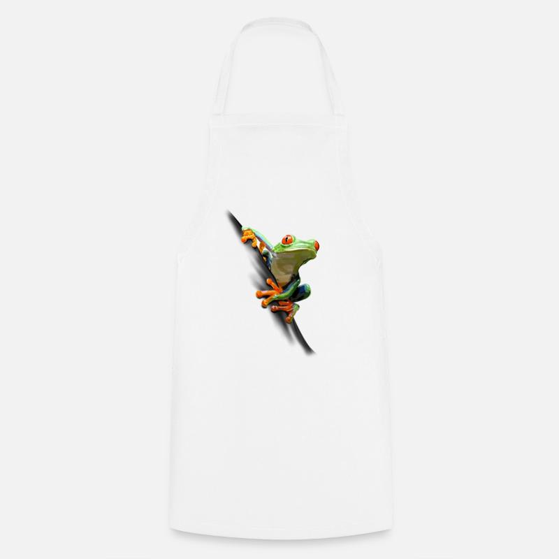 Grenouille - Tablier de cuisine - blanc
