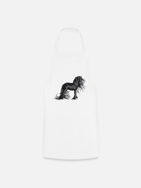Sweet Friesian Horse - Tablier de cuisine - blanc