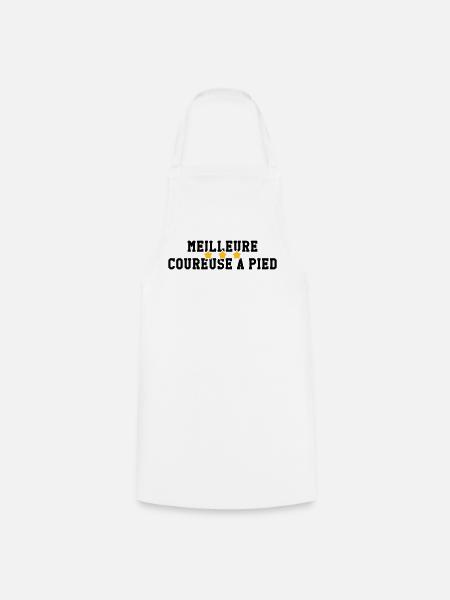 Running / Jogging / Run / Trail / Sport - Cooking Apron - white
