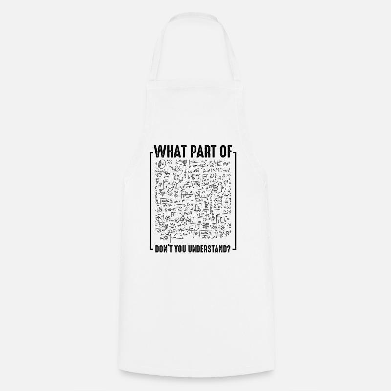 physicien - Tablier de cuisine - blanc