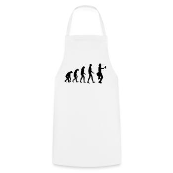 Graffiti / Tag / Writer / Street Art - Tablier de cuisine - blanc - Devant - AI Model Male 185 dark (185cm)