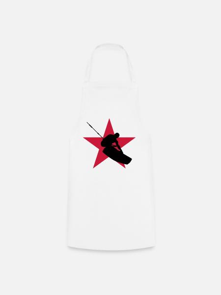Kiteboarding / Kitesurfing / Kitesurf / - Tablier de cuisine - blanc