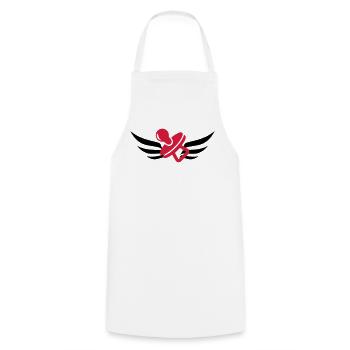 Childminder Nanny Baby Kindermädchen Nourrice - Cooking Apron - white - Front - AI Model Male 185 dark (185cm)