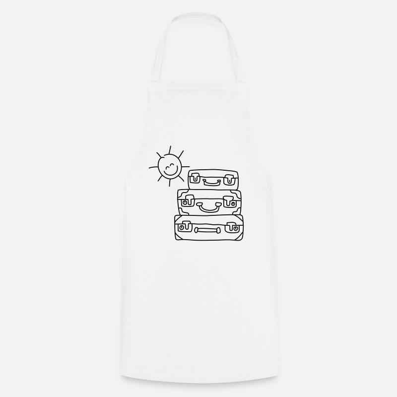 bagages - Tablier de cuisine - blanc