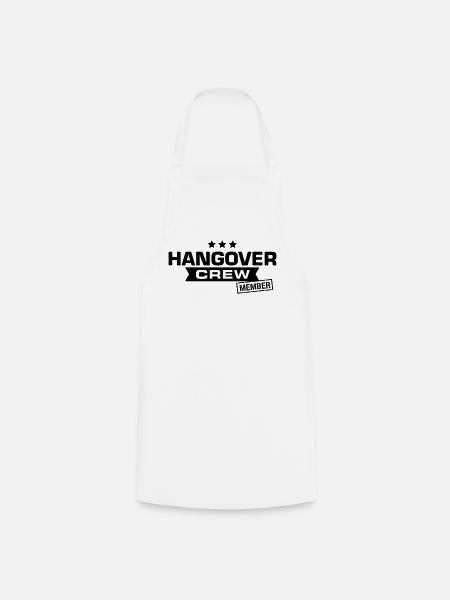 hangover crew junggesellenabschied - Kochschürze - Weiß
