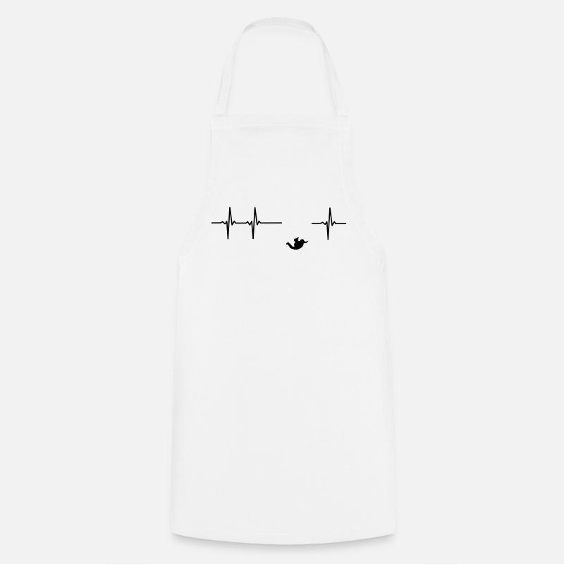 Parachute jumper impulsion - Tablier de cuisine - blanc