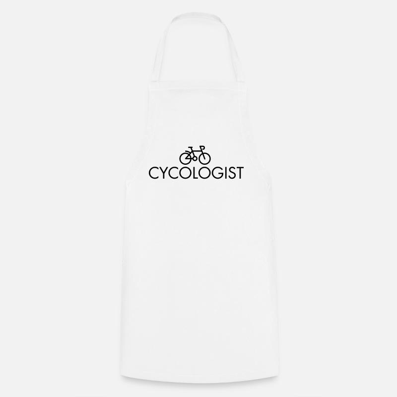 Cycologist - Cooking Apron - white