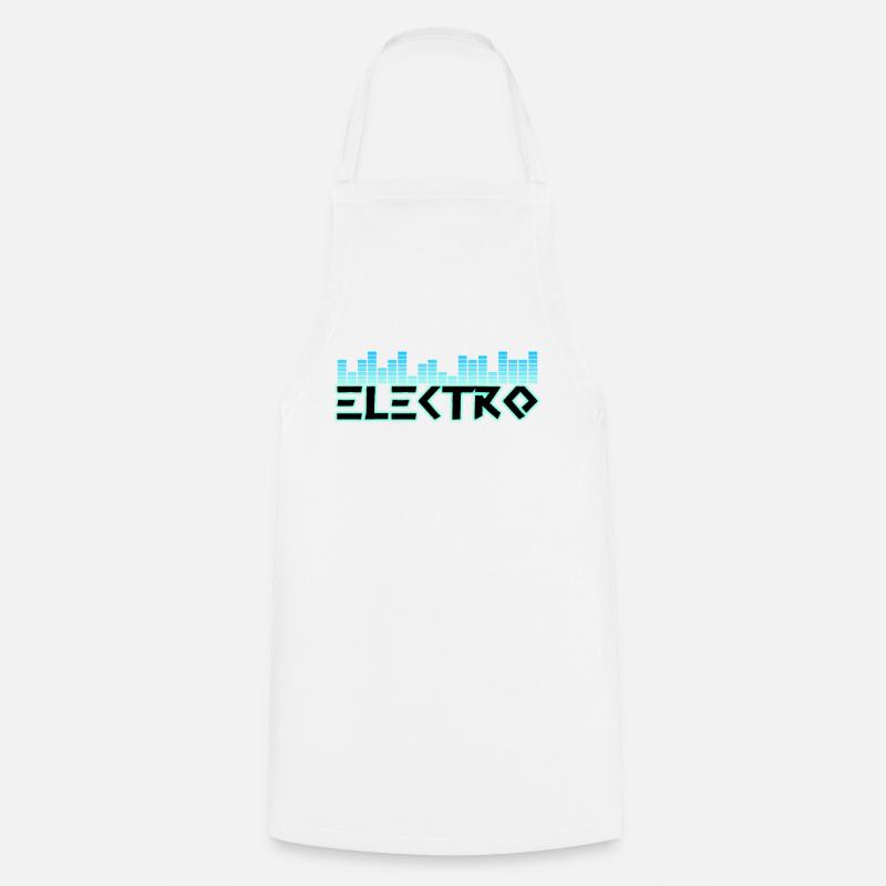 Electro - Kochschürze - Weiß