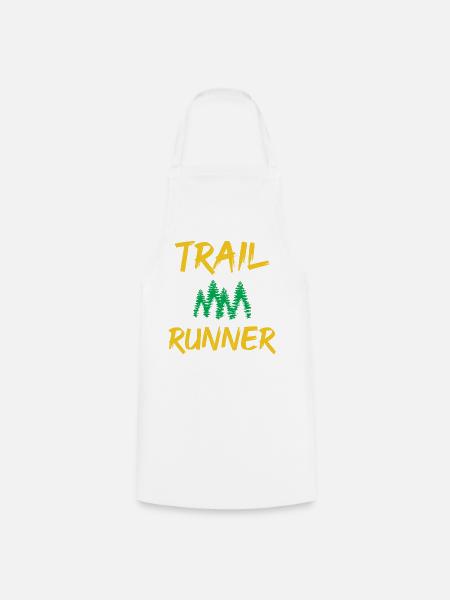 Trail Runner - Kochschürze - Weiß