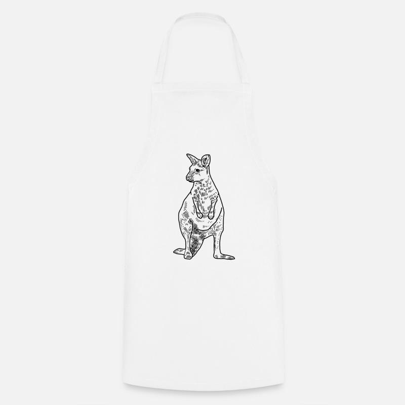 Wallaby - Tablier de cuisine - blanc