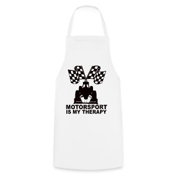 Motorsport Motorsport Results Motorsport - Cooking Apron - white - Front - AI Model Male 185 dark (185cm)