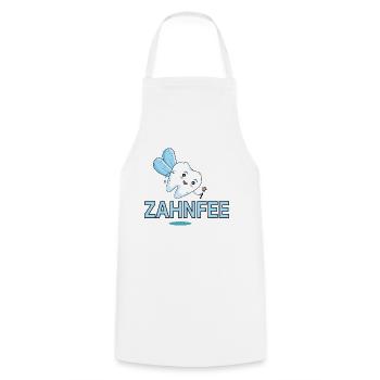 Zahnfee Shirt mit Zahn Fasching Karneval Kostüm - Kochschürze - Weiß - Vorne - AI Model Male 185 dark (185cm)