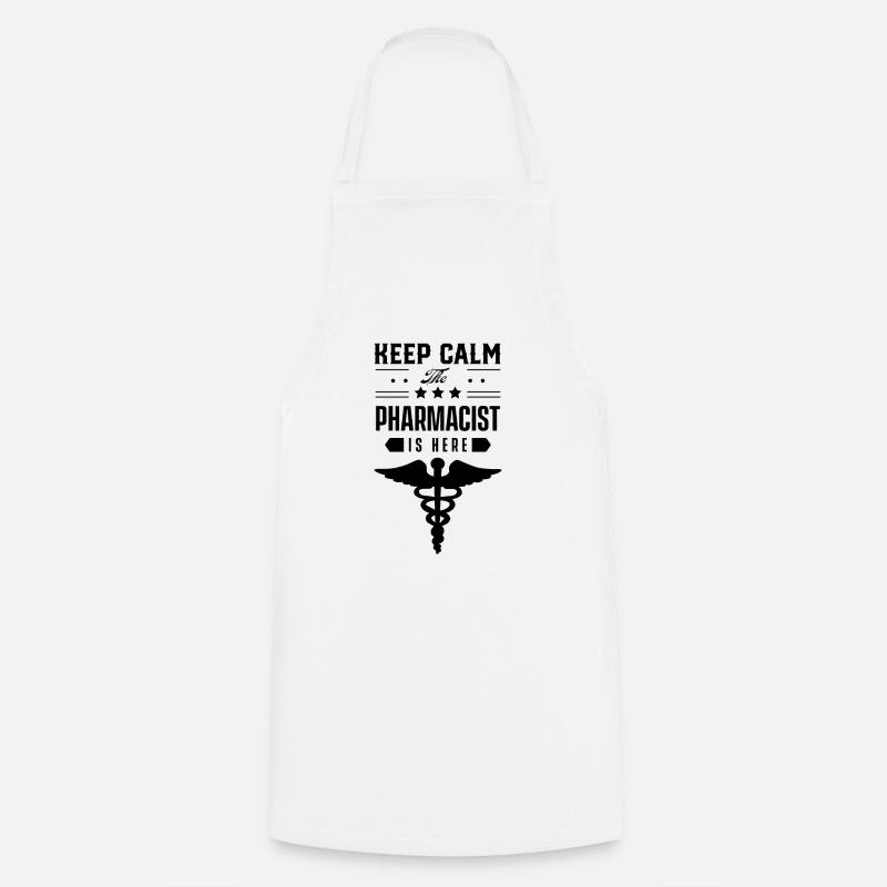 pharmacist - Cooking Apron - white