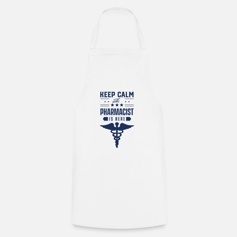 Pharmacist pharmacist medicine team - Cooking Apron - white