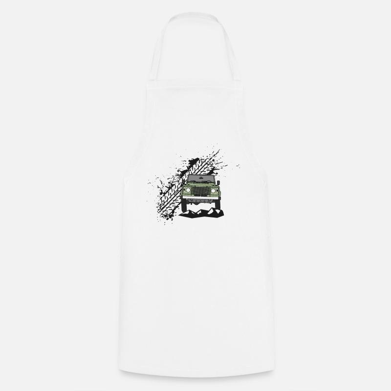 Defender Splash Front - Tablier de cuisine - blanc