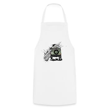 Defender Splash Rear - Cooking Apron - white - Front - AI Model Male 185 dark (185cm)