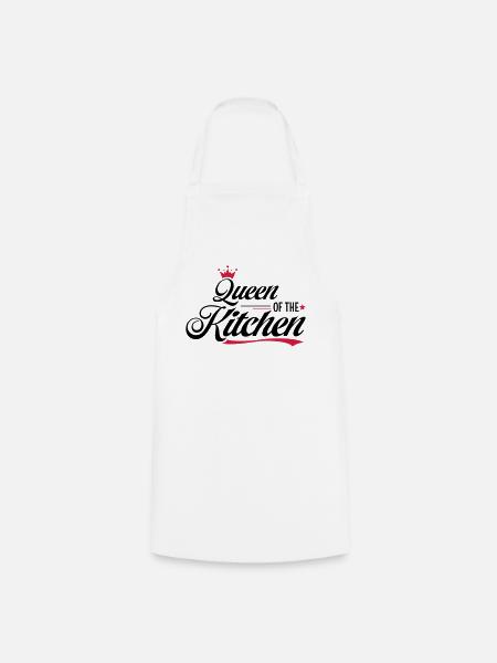 Geschenk für die beste Köchin der Welt - Kochschürze - Weiß