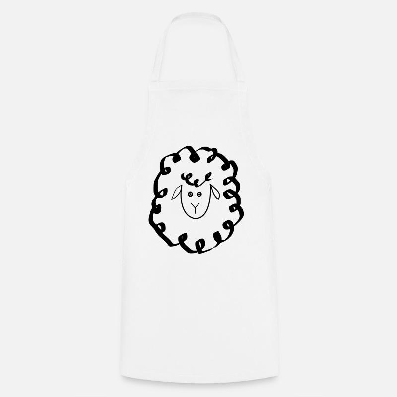 Sheep Sheep Lamb - Cooking Apron - white