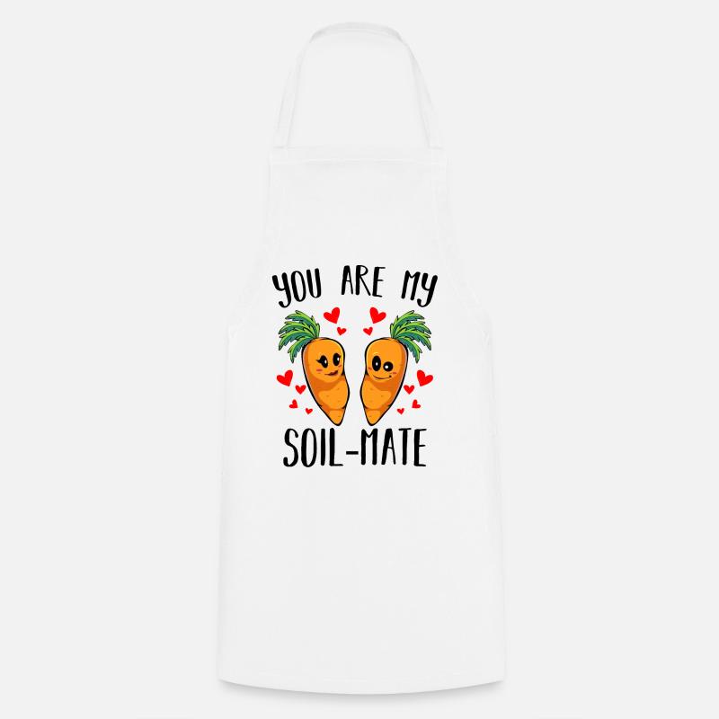 Carrot carrot - Cooking Apron - white