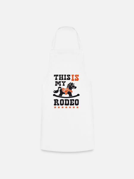 Rodeo - Kochschürze - Weiß