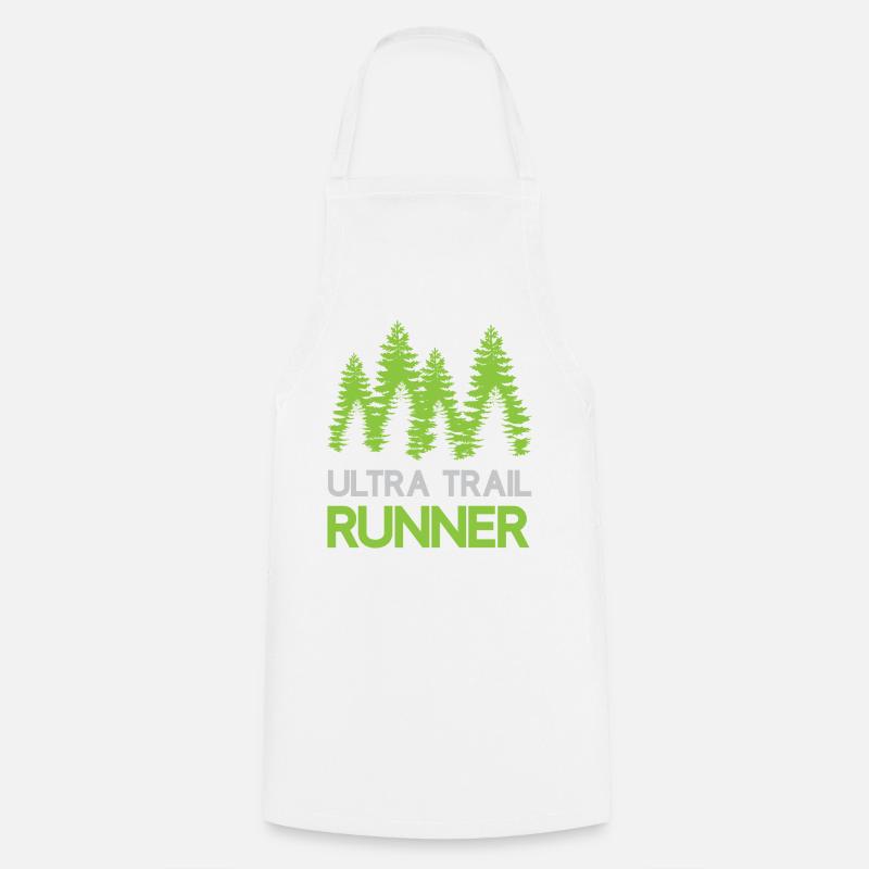 Ultra Trail Runner - Tablier de cuisine - blanc