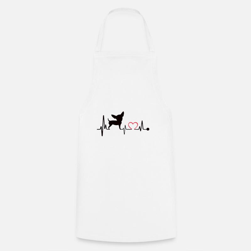 Chihuahua - Cooking Apron - white