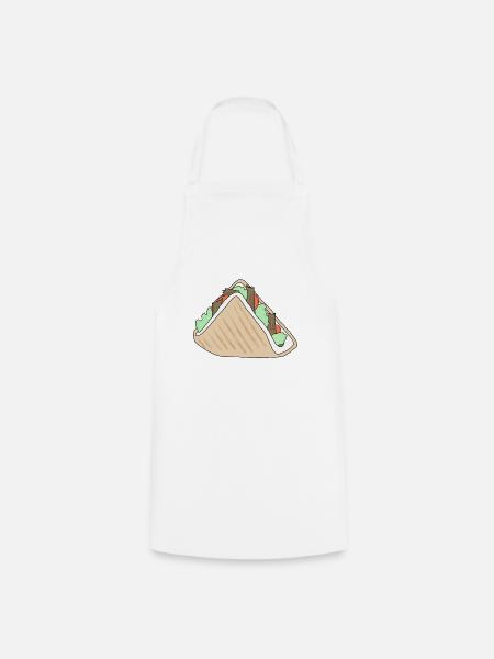 Döner *** blanko - Kochschürze - Weiß