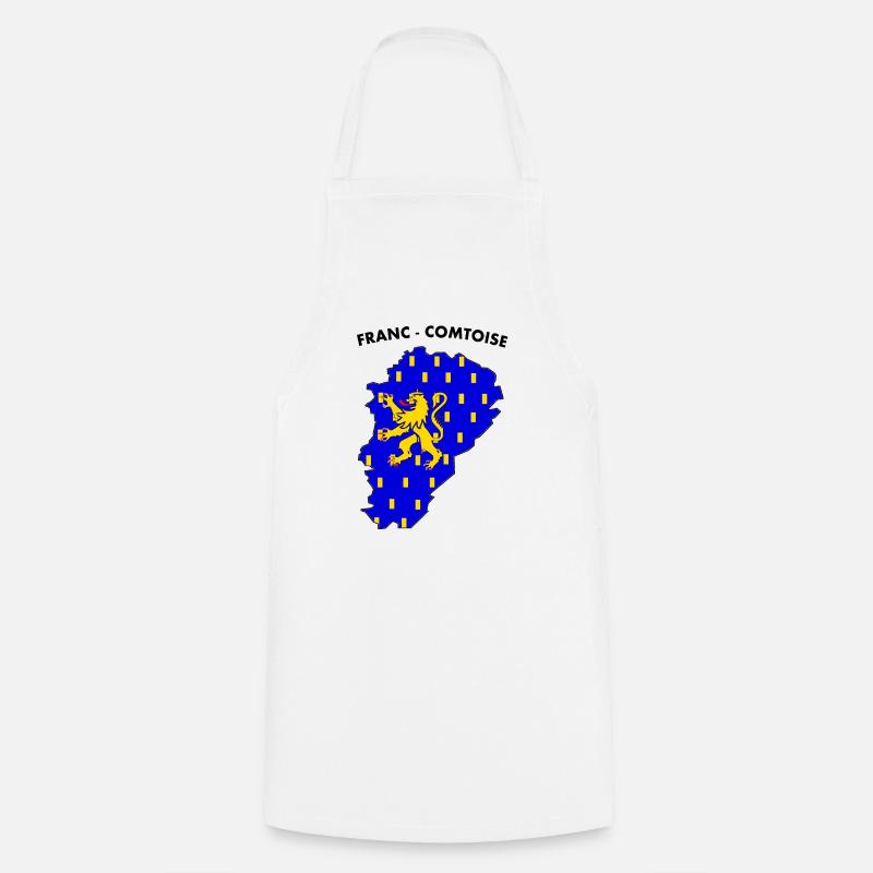 franc-comtoise - Tablier de cuisine - blanc