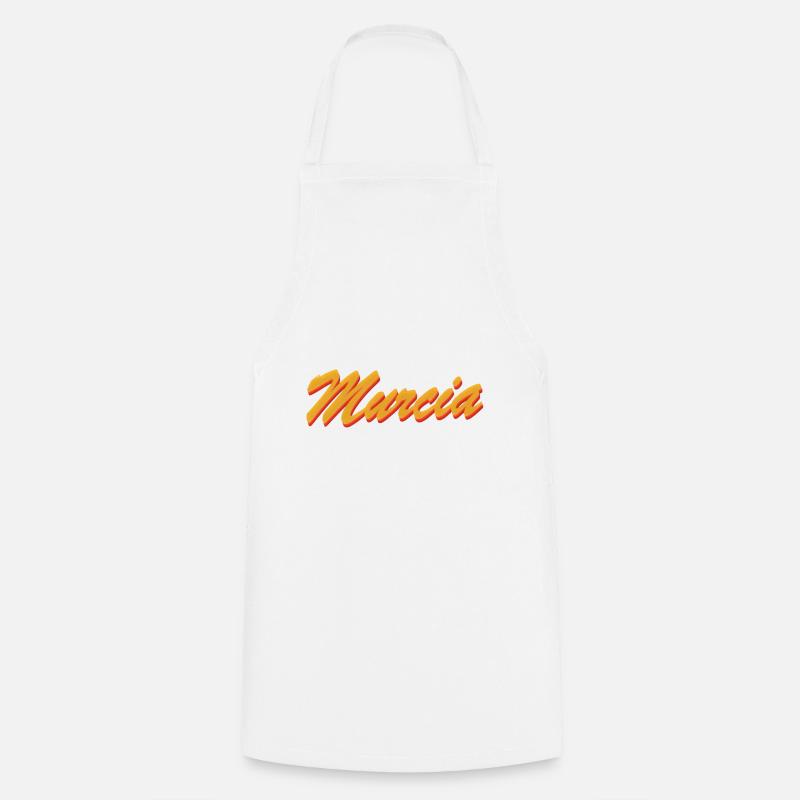 Murcia Spain - Cooking Apron - white